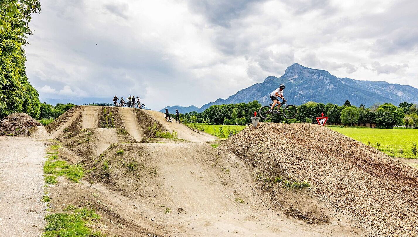Jump-Lines im BikePark Süd