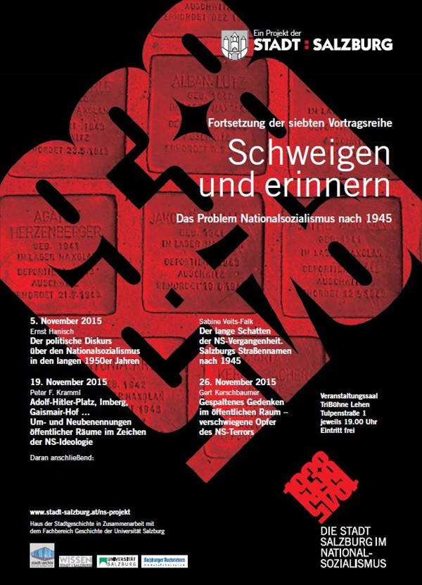 Plakat 2 zur Vortragsreihe 2015