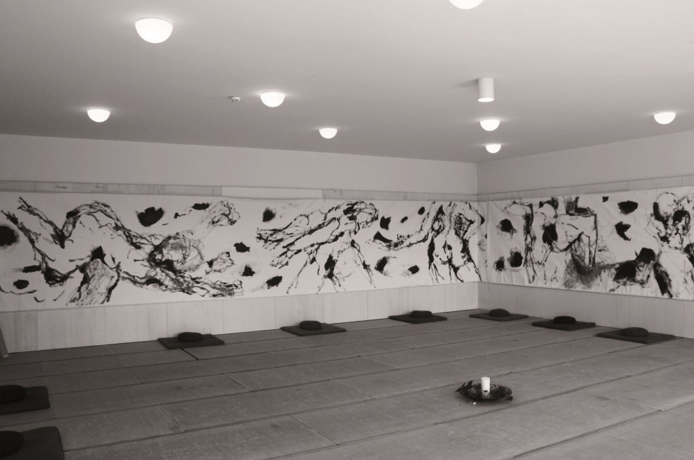 Abstraktes Wandbild