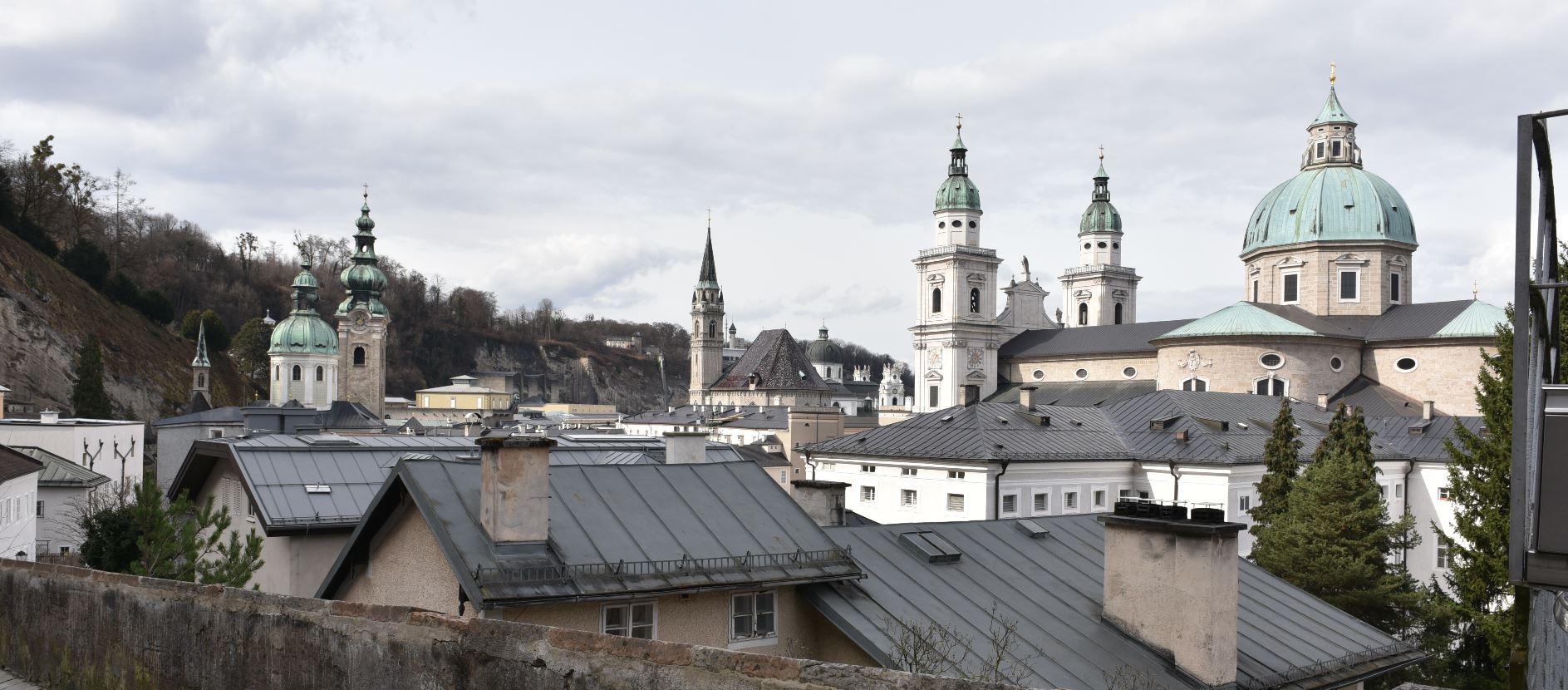 Blick von der Festungsgasse Blick auf die Stadt von der Festungsgasse aus