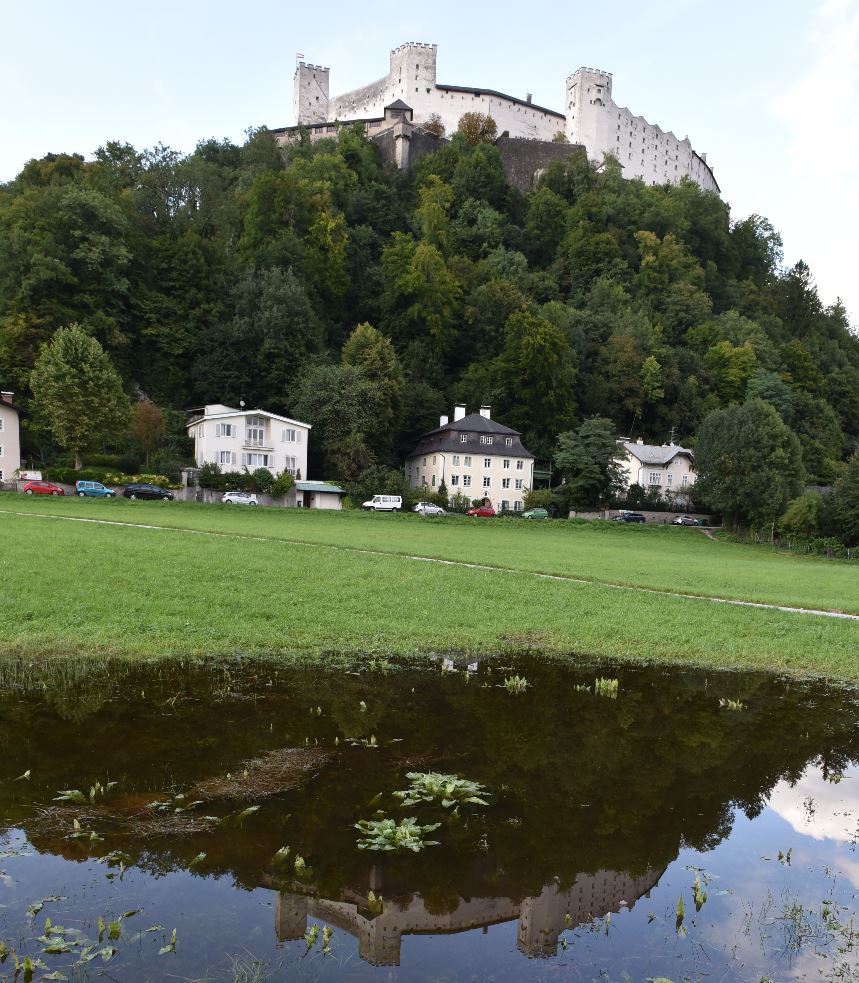 Festungsberg vom Nonntal Der Festungsberg vom Nonntal aus