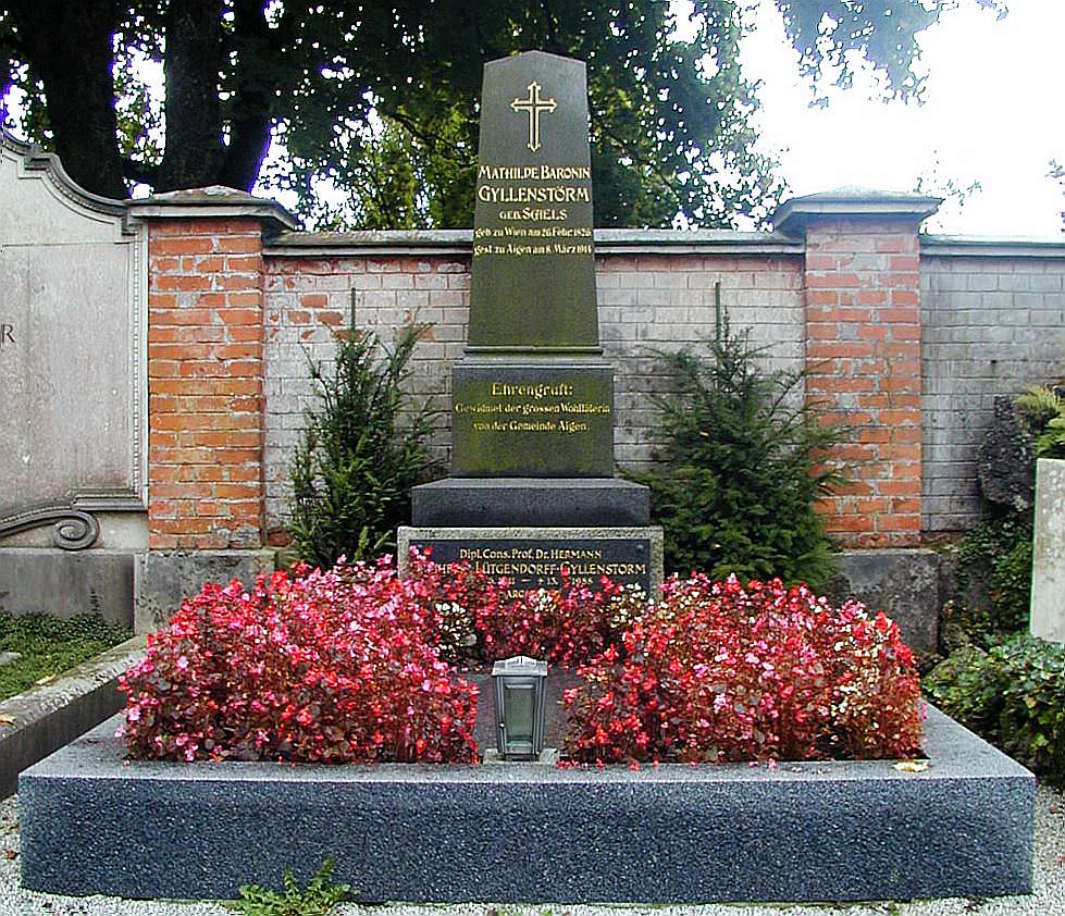Mathilde von Gyllenstorm Das Ehrengrab von Mathilde von Gyllenstorm.