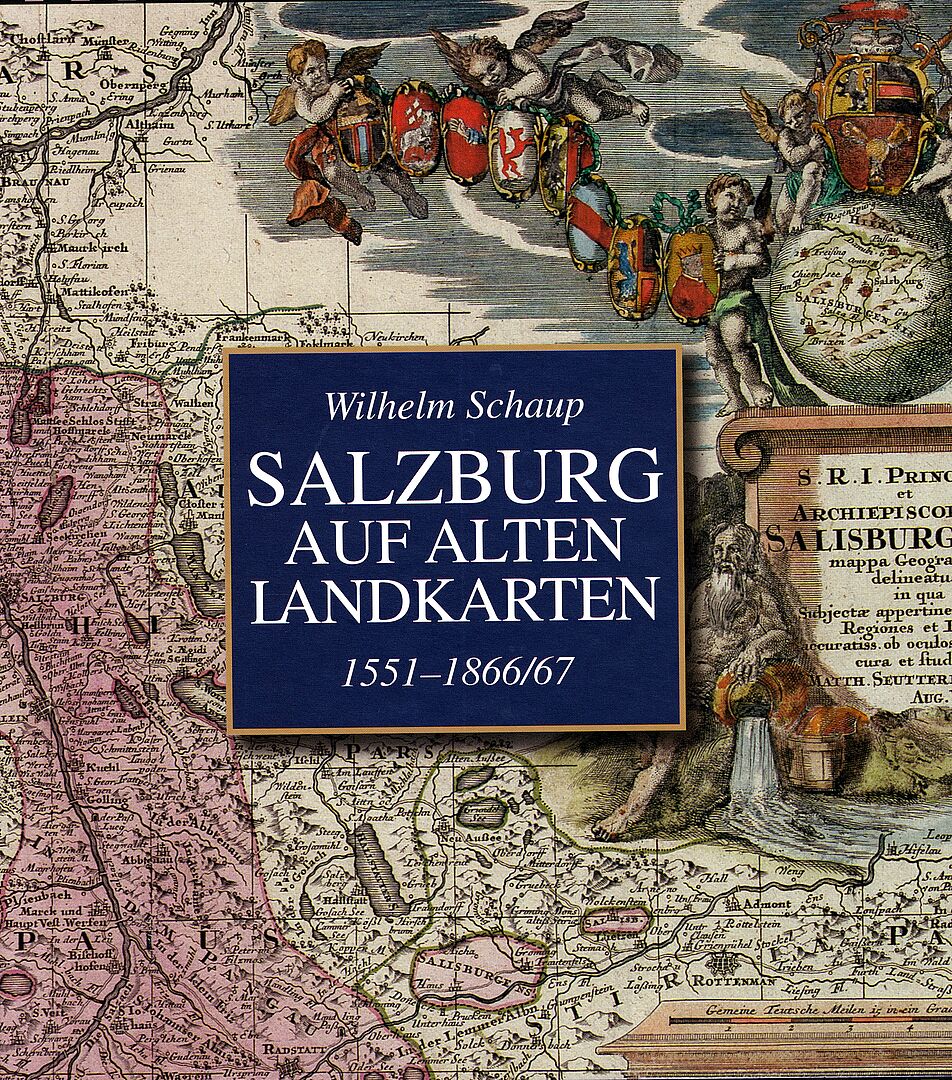 Salzburg auf alten Landkarten (Cover)