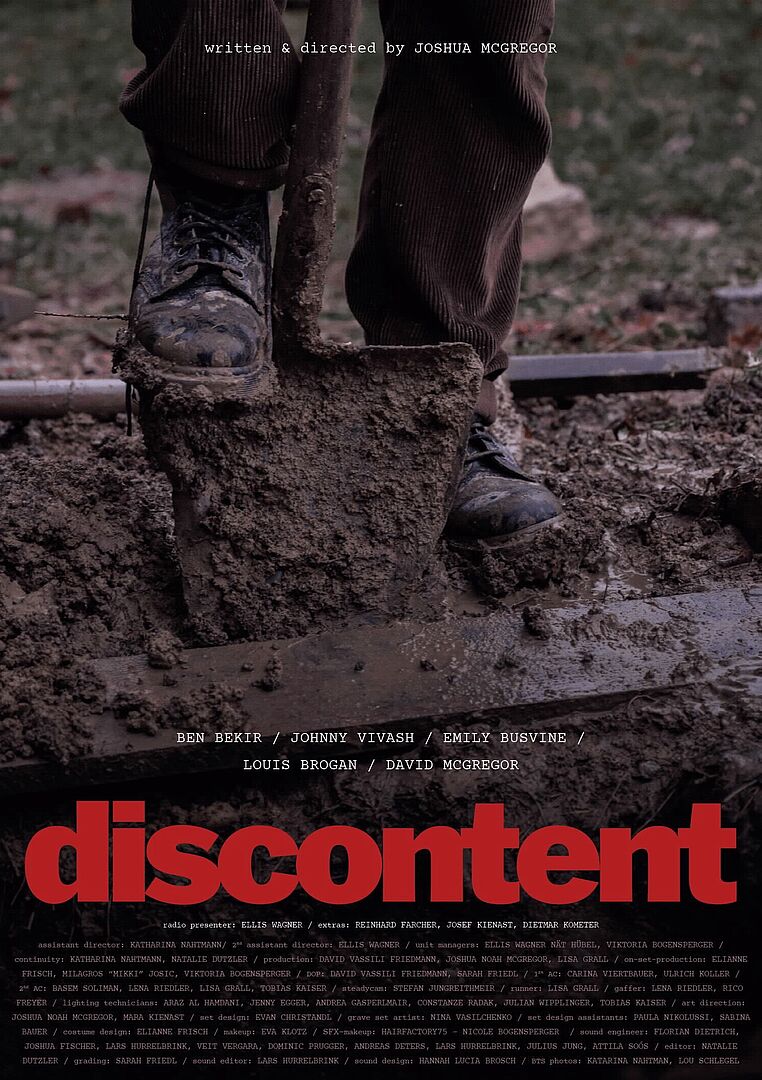 discontent, Filmplakat Filmplakat