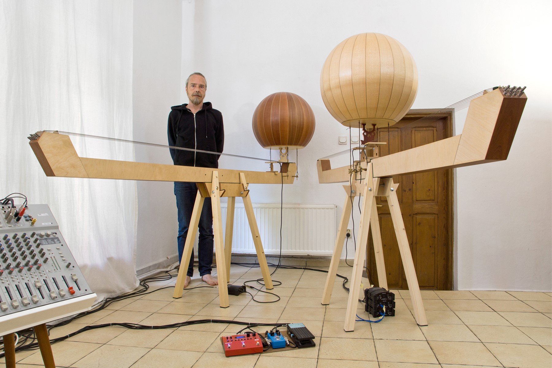 project Longboardharp – Saiteninstrumente und musikalische Experimente, 2019 - 2021