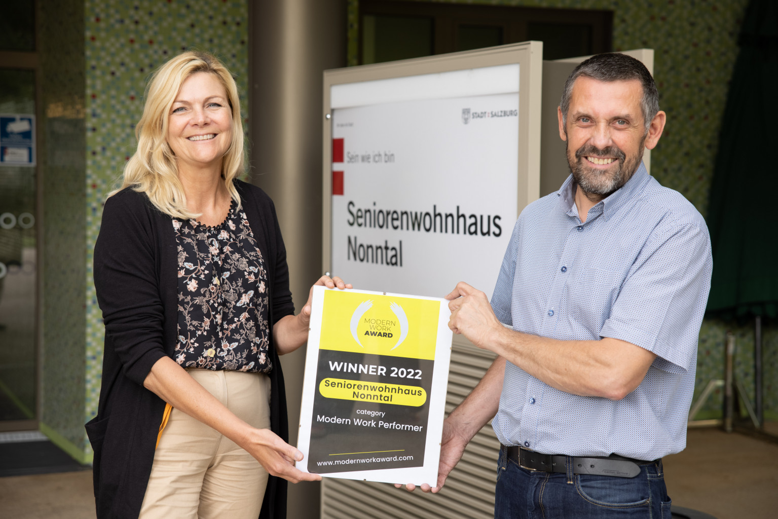 Gewinner beim Modern Work Award 2022