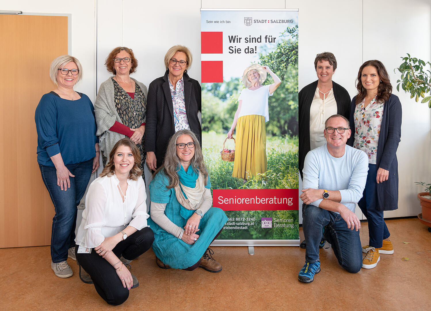 Das Team der Seniorenberatung Salzburg